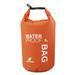 2L Ultra-portable Outdoor Travel Waterproof Dry Bag Pouch Phone Camera Storage Bag for Camping Boating Kayaking Rafting Fishing (Orange)