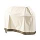 Lumaland Grill-Abdeckhaube 183 x 68 x 133 cm - Beige