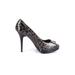 Steve Madden Heels: Pumps Platform Glamorous Brown Animal Print Shoes - Women's Size 9 - Peep Toe - Print Wash