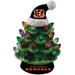 Cincinnati Bengals 8" Light Up Ceramic LED Christmas Tree