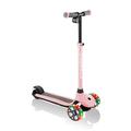 Globber E Motion 4 Plus - 3 Wheel Electric kids Scooter - from 6 Years Plus - Dual Braking System - 2 Year Warranty (Pastel Pink)