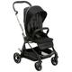 Kombi-Kinderwagen CHICCO "Kinderwagen One4ever, pirate black" schwarz (pirate black) Baby Kinderwagen Kombikinderwagen