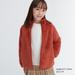 Kid's Fluffy Yarn Fleece Full-Zip Jacket | Orange | 9-10Y | UNIQLO US