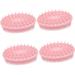 4pcs Bath Brush Bath Brush Body Loofah Silicone Shampoo Silicone Loofa Practical Bath Brush Silicone Loofah Body Brush Bathing Accessories Body Cleaner Brushes Bathing Brush