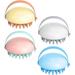 4pcs Bath Brush Cleaning Brushes Cleaning Scrubber Tools Hair Scalp Scrubber Hair Brush Hair Brush Shower Brush Bath Scrubber Brush Skin Cleaning Tool