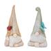 Trinx 2 Piece Myron Gnome Figurine Set Resin, Wood in Brown/Gray/Green | 10.25 H x 4.75 W x 5.25 D in | Wayfair D1C9B3DE0B5C472B803F9D04669A7247