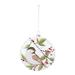 Greycin The Holiday Aisle® No Pattern Holiday Shaped Ornament Glass in Brown/Gray/Red | 5.5 H x 5 W x 1.5 D in | Wayfair