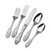 Wallace Duchess Stainless Steel Flatware Set - Service for 8 Stainless Steel in Gray | Wayfair 5297981