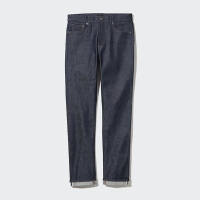 Uniqlo - Cotton Selvedge Stretch Slim Fit Jeans - Blue - 31inch