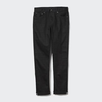 Uniqlo - Cotton Selvedge Stretch Slim Fit Jeans - Black - 30inch