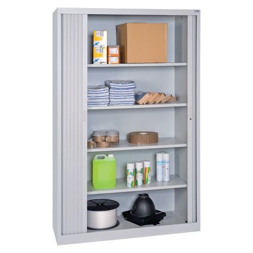 Armoire Haute Portes À Rideaux L/h/p 120 X 195 X 66.5 Cm. - Sofame