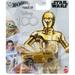 Hot Wheels Disney 100 C-3PO Character Car 1:64 Scale Star Wars Collectible Toy Car