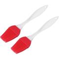 2pcs Bbq Set Lip Gloss Set Bbq Tool Set Grilling Sets Basting Brush Grill Barbecue Brush for Sauce Barbecue Sauce Brush Silicone Brush Oil Brush Applicator Brush Grill Brush Blush