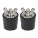 Swimming Pool Rubber Plugs Pool Winterizing Plug 2Pcs Winterizing Tapered Plug With Stainless Steel Bolts Swimming Pool Accessories For Inground Pool Above Ground Pool 25mm/1