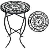 Coffee Table Mosaic Patio Side Table Outdoor Accent Table Bistro Coffee Table