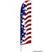 OnPoint Wares| USA Swooper Flag | Advertising Flag/Business Flags | 11.5ft x 3.5ft