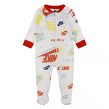 Nike Baby Boy Full Zip Sleep And Play Footed Coverall Size Newborn