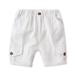 HIBRO Toddler Boys Soccer Shorts Extra Long Shorts Kids Toddler Baby Girls Boys Solid Spring Summer Shorts Clothes