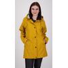 Regenmantel DEPROC ACTIVE "ANKERGLUTTRAUM WOMEN", Damen, Gr. 36/38 (M), gelb, Obermaterial: 100% Polyurethan; Futter: 100% Polyesteru201c, casual, Langarm mit Druckknopf, Mäntel, auch in Großen Größen erhältlich