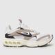 Nike zoom air fire trainers in white & brown