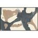 Wendover Art Group Textural Moments 1 by Thom Filicia - Floater Frame Painting on Canvas in Brown/Gray | 34.5 H x 56 W x 2.25 D in | Wayfair