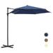Gardesol 10ft Umbrella Outdoor Patio UV Protection Outdoor Offset Umbrella for Porch Deck Pool Backyard Navy Blue