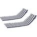 2PCS Set Outdoor Lounge Cushions Outdoor with Adjustable Strip Replacement Patio Funiture Seat Cushion Chaise Lounge Cushion Patio Furniture Cushions for Outdoor Indoor