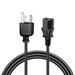 Aprelco 5ft Power Cord Cable Compatible with Behringer Ultratone KXD12 600W PA System Keyboard Amplifier