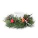 The Holiday Aisle® 7" H Polyresin Tabletop Candle Accessories in Brown/Green/Orange | 7 H x 18 W x 18 D in | Wayfair