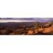 Panoramic Images Clouds over an arid landscape Canyonlands National Park San Juan County Utah USA Poster Print by Panoramic Images - 36 x 12