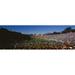 Panoramic Images High angle view of spectators watching a football match in a stadium Rose Bowl Stadium Pasadena California USA Poster Print by Panoramic Images - 36 x 12