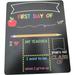 Chalk board First Day Chalk Board Creative Chalkboard DIY Blackboard Double Sided Chalk Board Planner Board