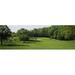Panoramic Images Trees On A Golf Course Baltimore Country Club Baltimore Maryland USA Poster Print by Panoramic Images - 36 x 12