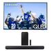 Samsung QN65Q60CAFXZA 65 Inch QLED 4K Quantum HDR Dual LED Smart TV with a Samsung HW-Q600C 3.1.2ch Soundbar and Subwoofer with Dolby Atmos (2023)