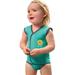 bblv Wrp Kids Wetsuit Swim Vest - Warm Neoprene Baby and Toddler Swim Vest for Boys and Girls with Velcro Adjustment SPF Protection and Carrying Bag