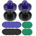 1 Set of Air Hockey Pucks Tabletop Hockey Pushers Plastic Air Hockey Paddles Table Air Hockey Supplies