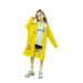 kids Rain Jacket children raincoat boys kids poncho girls raincoats for kids Waterproof Windproofï¼ˆpink size Lï¼‰