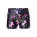 CHICTRY Girls Boy-Cut Slim Fit Yoga Volleyball Shorts Gymnastics Dance Booty Bottoms Leaf Black 13-14