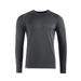 EskimoÂ® Men s Midweight Baselayer Shirt Large Black 39313