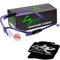 Spits Eyewear Cougar Bifocal Safety Glasses (Magnifier: 1.75 Frame Color: Pastel Powder Purple)