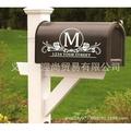Mailbox decals personalized Mailbox Sticker Personalized Vinyl Mailbox Decal Removable Mailbox Sticker