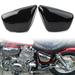 ZS Motorcycle Side Panel Cover Protector Left Right 2Pcs For Yamaha XV 700 750 1000 1100 Virago 1984-up