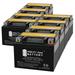 YTX4L-BS 12V 3Ah Replacement Battery compatible with ExpertPower ETX4L-BS ETX4L BS - 8 Pack