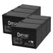 12V 8Ah UPS Battery Replacement for BTI- Battery - 6 Pack