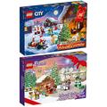 LEGO Set of 2: 60352 LEGO City Advent Calendar & 41706 LEGO Friends Advent Calendar