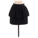 Zara Casual Mini Skirt Mini: Black Bottoms - Women's Size Small