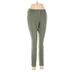 Ann Taylor LOFT Khaki Pant: Green Solid Bottoms - Women's Size 2 Petite