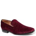 Florsheim Postino Plain Toe Velvet Slip On - Mens 14 Burgundy Slip On D