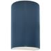 Ambiance Ceramic Cylinder 5.75" Midnight Sky LED Open ADA Outdoor Scon