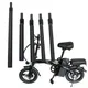 E-bike Sattelstütze 27 2 28 6 31 8 34mm Suspension Dämpfung Sitz Rohr 300 350 500 550 600mm Falten